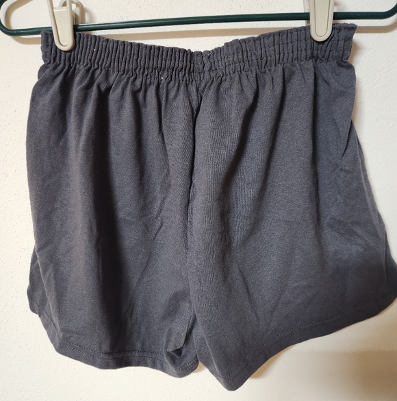 Soffe Junior's Charcoal Athletic Shorts - Picture 2 of 4